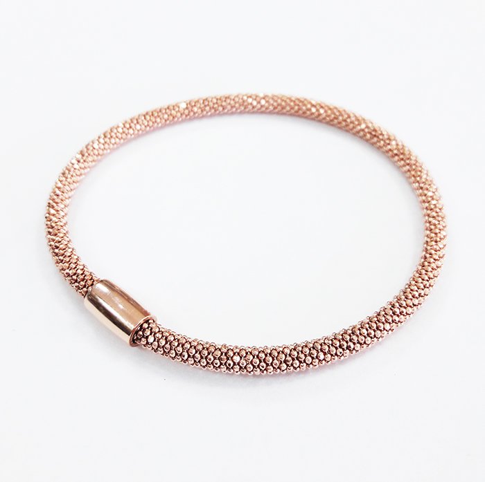 СРЕБЪРНА ГРИВНА ROSE GOLD