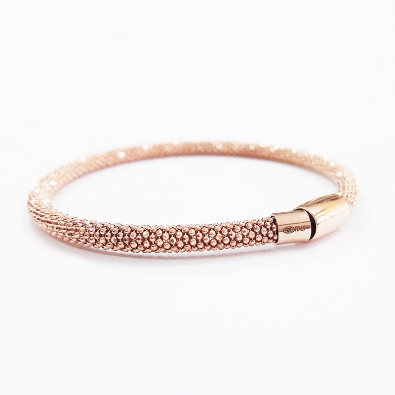 СРЕБЪРНА ГРИВНА ROSE GOLD