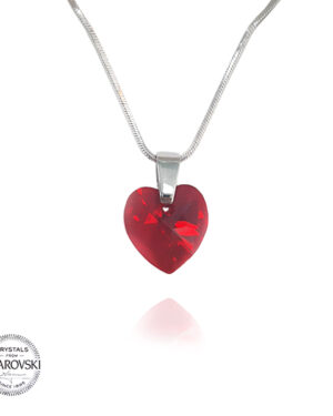 Колие Сърце M Swarovski