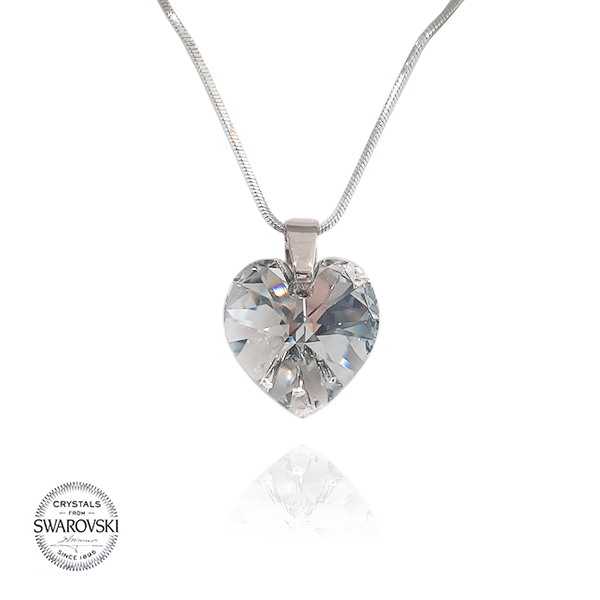 Колие Сърце L Swarovski