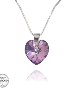 Колие Сърце L Swarovski