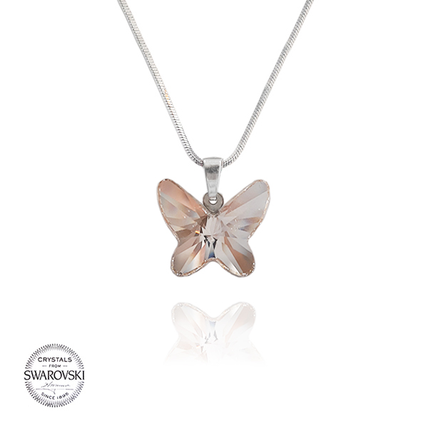 Колие Butterfly Swarovski