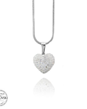 Колие Сърце Swarovski